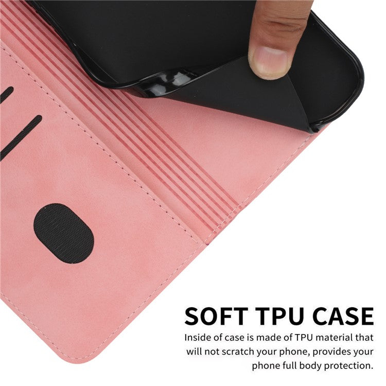 For Google Pixel 9 Pro XL Wholesale Cell Phone Stand Case Magnetic Closure PU Leather Cover - Rose Gold