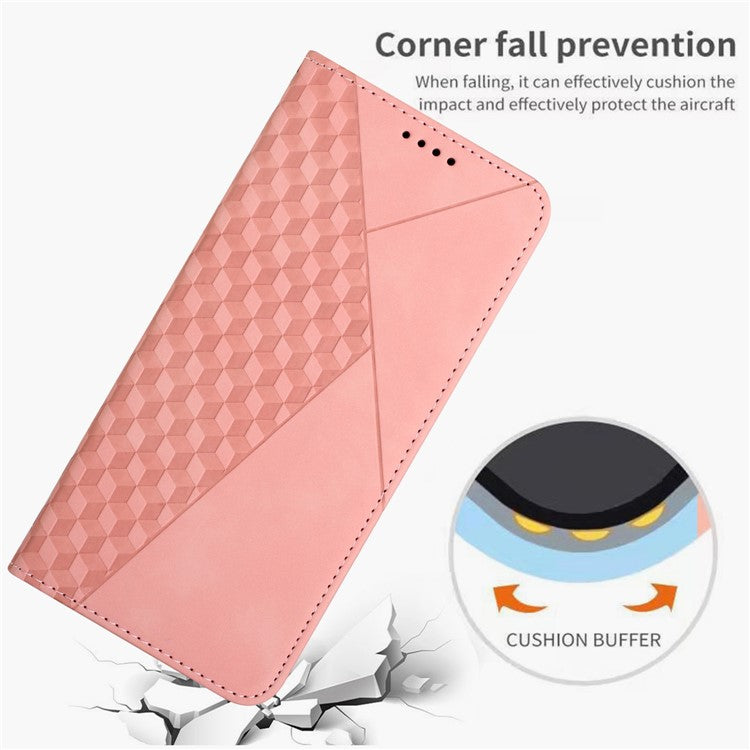 For Google Pixel 9 Pro XL Wholesale Cell Phone Stand Case Magnetic Closure PU Leather Cover - Rose Gold