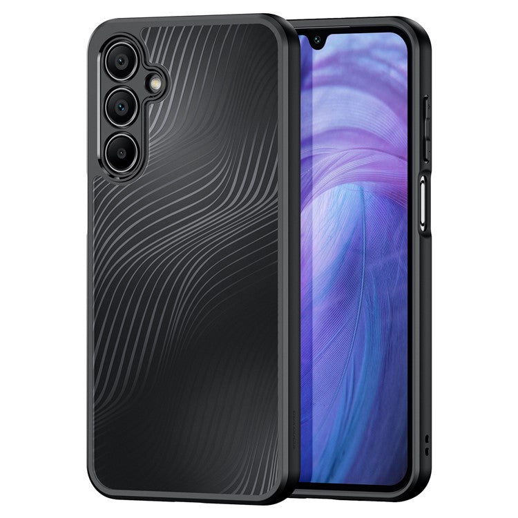 DUX DUCIS Aimo Series For Samsung Galaxy A16 5G / A16 4G Case TPU+PC Matte Phone Cover (REACH Certification) - Black