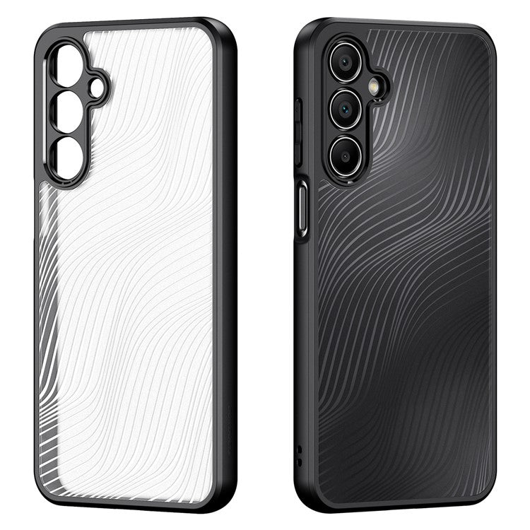 DUX DUCIS Aimo Series For Samsung Galaxy A16 5G / A16 4G Case TPU+PC Matte Phone Cover (REACH Certification) - Black