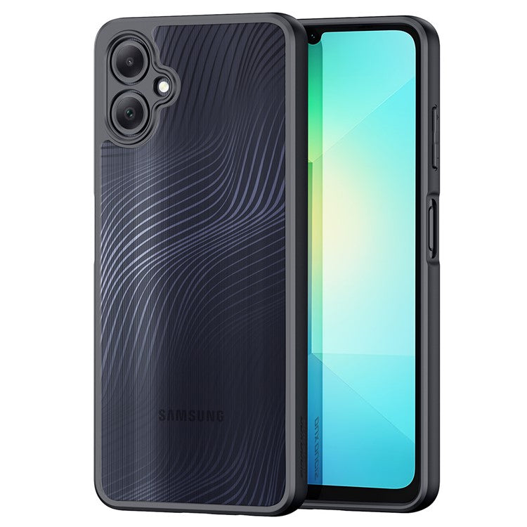 DUX DUCIS Aimo Series For Samsung Galaxy A06 Case TPU+PC Matte Phone Cover (REACH Certification) - Black