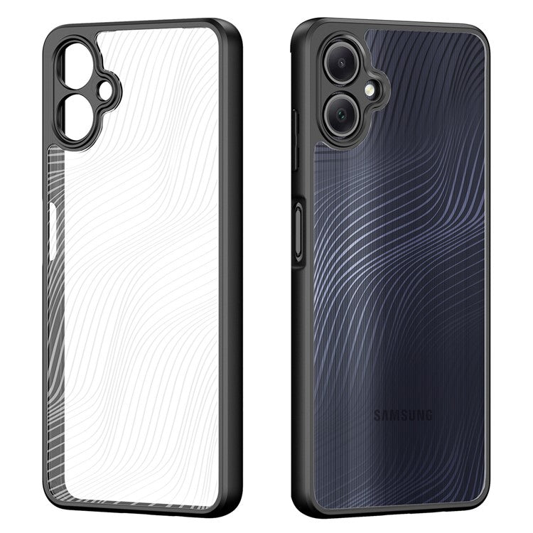 DUX DUCIS Aimo Series For Samsung Galaxy A06 Case TPU+PC Matte Phone Cover (REACH Certification) - Black