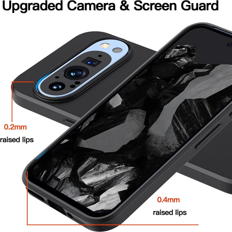 For Google Pixel 9 Pro XL Case Anti-Drop Soft TPU Matte Phone Cover