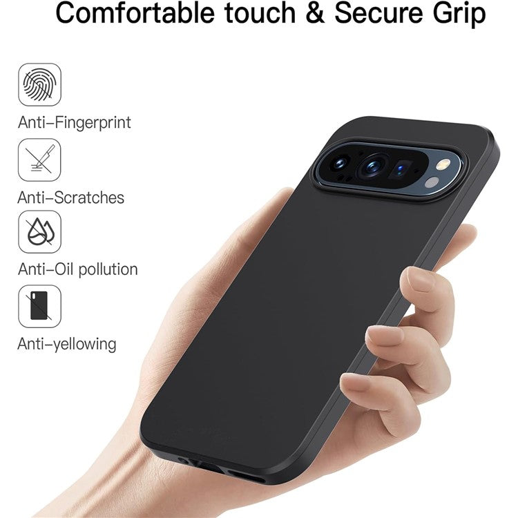 For Google Pixel 9 Pro XL Case Anti-Drop Soft TPU Matte Phone Cover