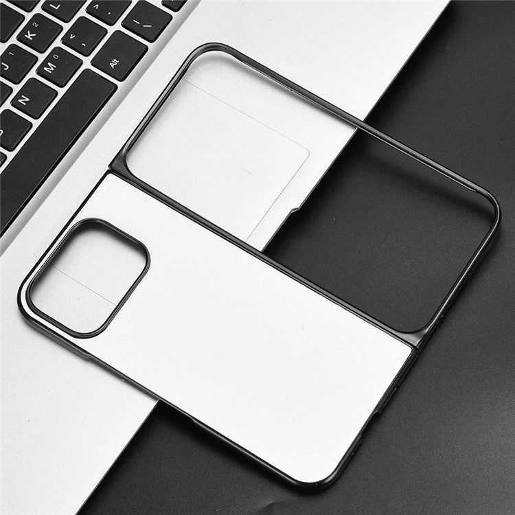 For Google Pixel 9 Pro Fold 5G Case Carbon Fiber Texture Shockproof PU+PC Phone Cover - White