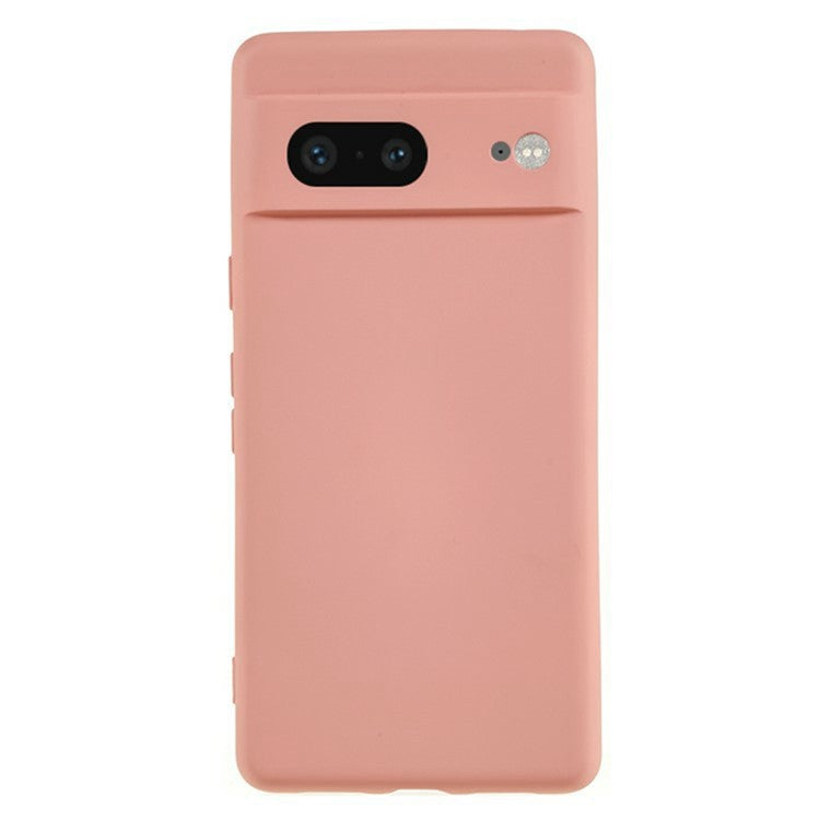 WANLONFENG RB2 Series for Google Pixel 8 Case TPU Phone Cover with Screen Protector - Pink