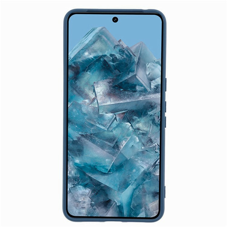 WANLONFENG RB2 Series for Google Pixel 8 Pro Case TPU Phone Cover with Screen Protector - Sapphire