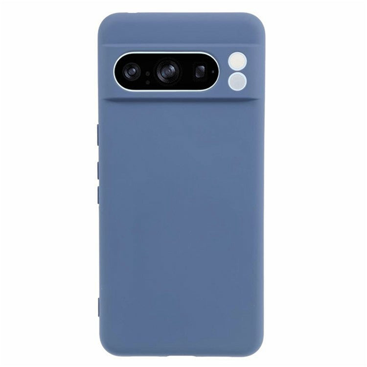 WANLONFENG RB2 Series for Google Pixel 8 Pro Case TPU Phone Cover with Screen Protector - Lavender Grey