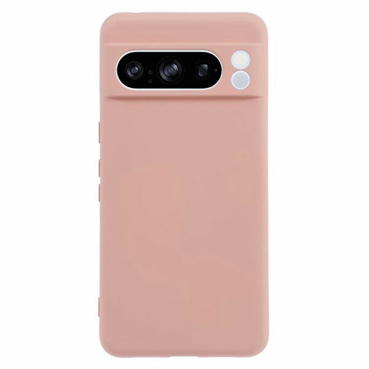 WANLONFENG RB2 Series for Google Pixel 8 Pro Case TPU Phone Cover with Screen Protector - Pink