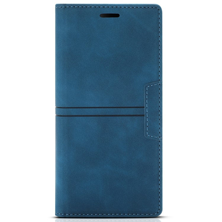 For Google Pixel 9 Pro XL Wallet Case Magnetic Closing Leather Phone Cover - Blue