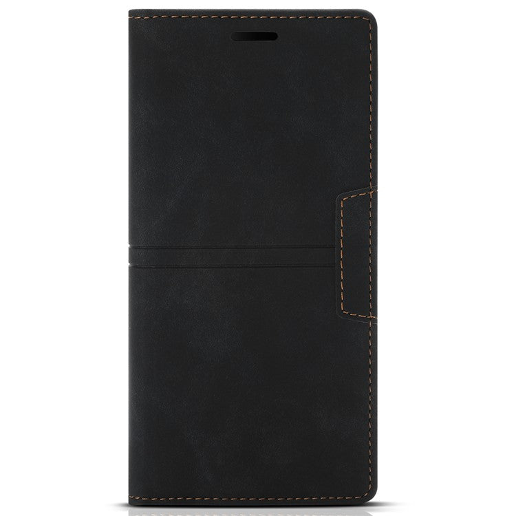 For Google Pixel 9 Pro XL Wallet Case Magnetic Closing Leather Phone Cover - Black