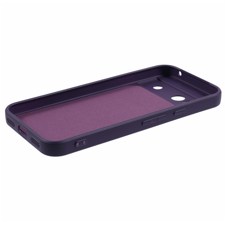 For Google Pixel 7a Case Shockproof TPU Phone Cover Compatible with MagSafe - Dark Purple