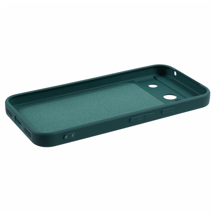 For Google Pixel 7a Case Shockproof TPU Phone Cover Compatible with MagSafe - Dark Green