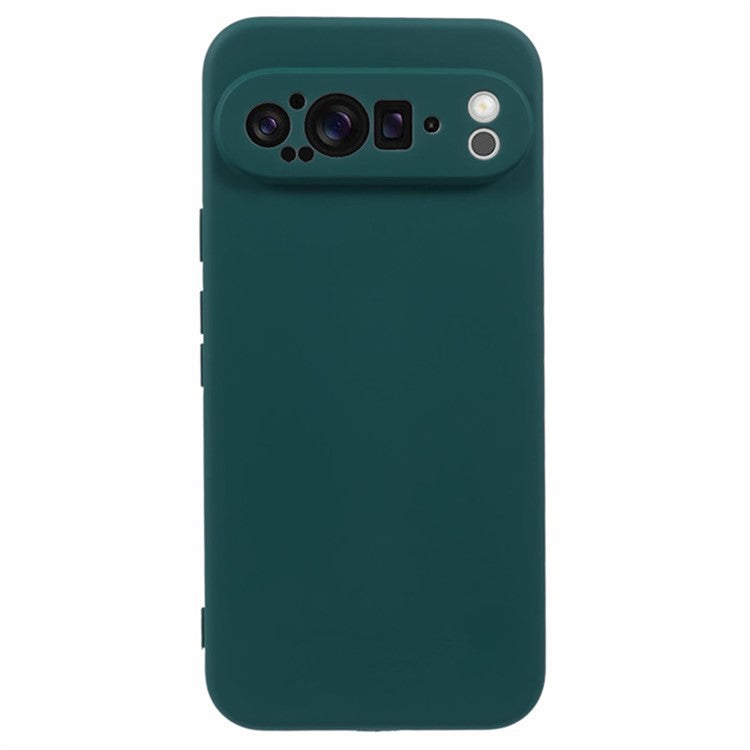 WANLONFENG RB2 Series for Google Pixel 9 Pro XL Case TPU Phone Cover with Screen Protector - Army Green