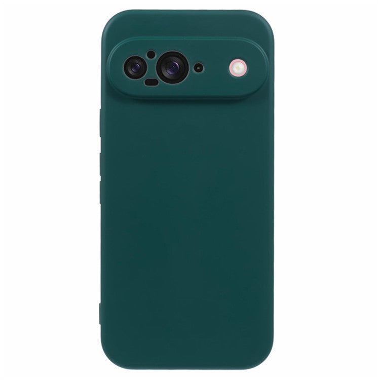 WANLONFENG RB2 Series for Google Pixel 9 Case TPU Phone Cover with Screen Protector - Army Green