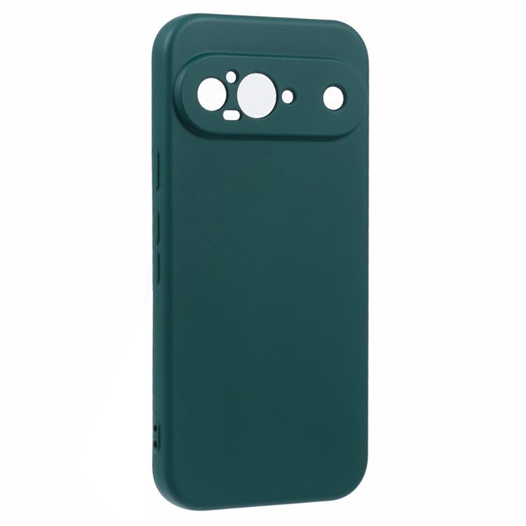 WANLONFENG RB2 Series for Google Pixel 9 Case TPU Phone Cover with Screen Protector - Army Green