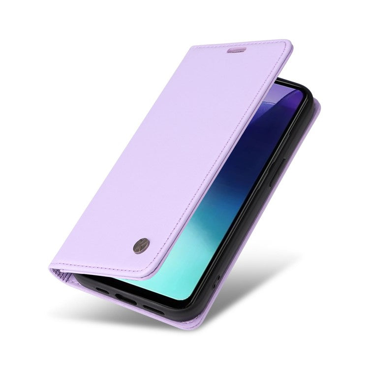 YIKATU YK-001 For Xiaomi Poco C75 4G / Redmi 14R 5G / 14C 4G Case Stand Leather Phone Cover Strong Magnetic Closure - Purple