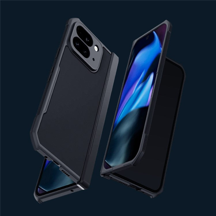 XUNDD For Google Pixel 9 Pro Fold 5G Case Dropproof TPU + Acrylic Clear Back Phone Cover