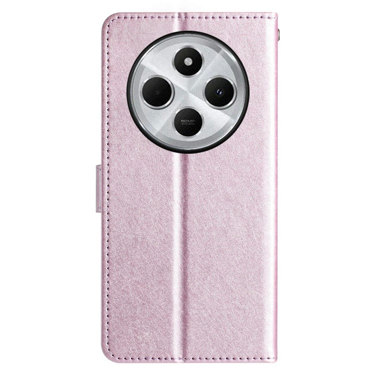 For Xiaomi Redmi 14C 4G Wallet Case Leather Folio Phone Cover Magnetic Clasp - Light Purple