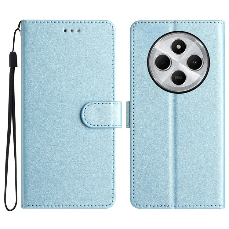 For Xiaomi Redmi 14C 4G Wallet Case Leather Folio Phone Cover Magnetic Clasp - Sky Blue