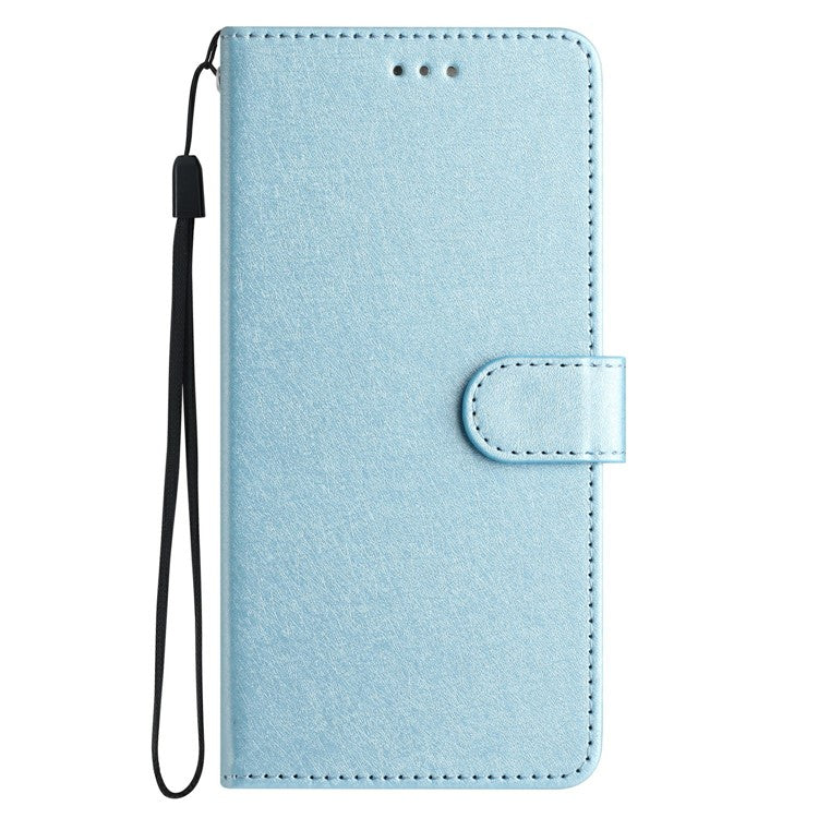 For Xiaomi Redmi 14C 4G Wallet Case Leather Folio Phone Cover Magnetic Clasp - Sky Blue