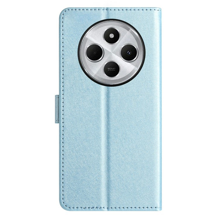 For Xiaomi Redmi 14C 4G Wallet Case Leather Folio Phone Cover Magnetic Clasp - Sky Blue