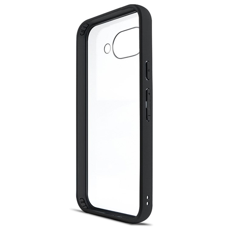 For Google Pixel 9a Case Shockproof PC+TPU Clear Back Phone Cover