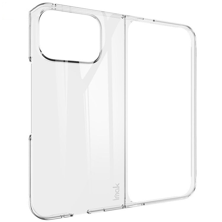 IMAK Crystal Case II Pro for Google Pixel 9 Pro Fold 5G Case Clear PC Phone Cover (Upper Cover+Lower Cover)