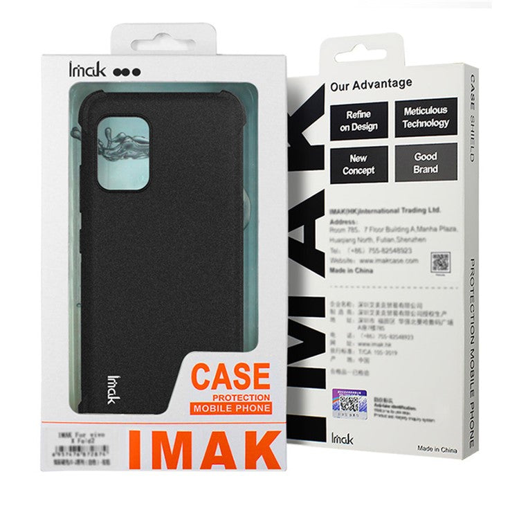 IMAK For Xiaomi Poco C75 4G / Redmi 14R 5G / 14C 4G / A4 5G Case TPU Phone Cover Airbag Shockproof Protection - Transparent