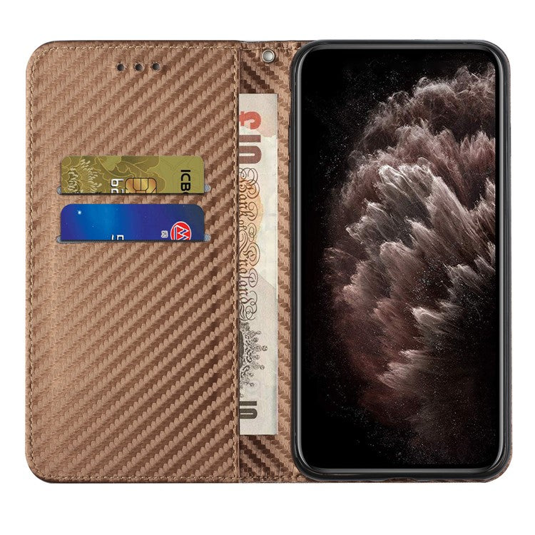 For Xiaomi Poco C75 4G / Redmi 14R 5G / 14C 4G Case Leather Flip Phone Cover Stand Strong Magnetic Closure - Brown