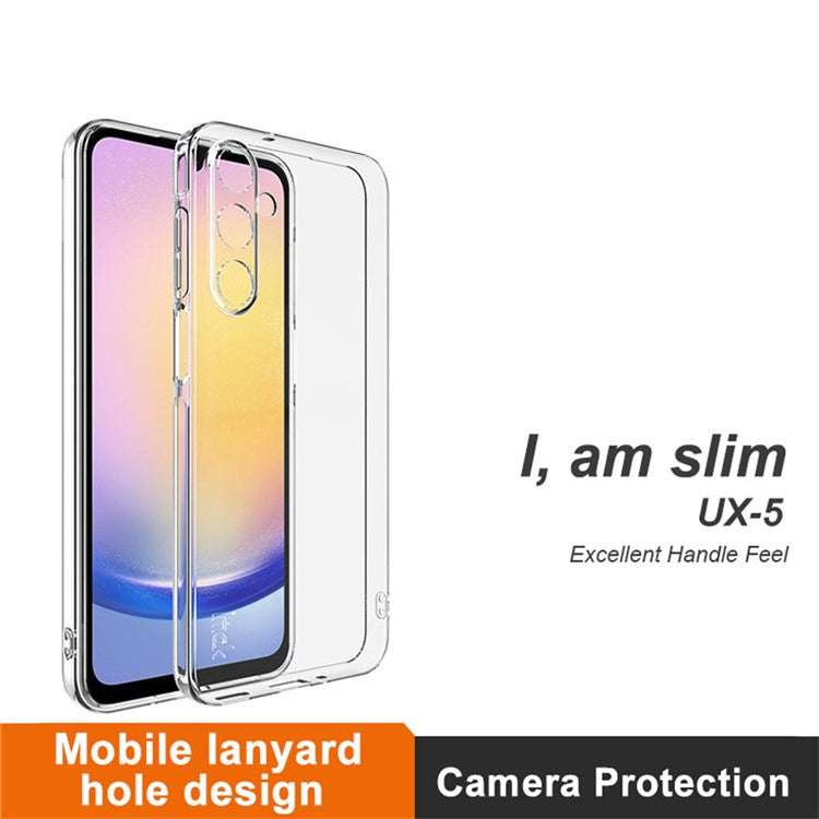 IMAK UX-5 Series For Samsung Galaxy A16 5G / A16 4G Case Transparent TPU Ultra Slim Phone Cover