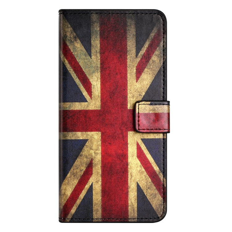 For Xiaomi Redmi Note 14 5G Case Pattern Print PU Leather Wallet Phone Cover - Union Jack