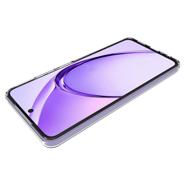 10Pcs / Pack For Oppo A3x 5G / 4G / A3 4G / 5G / A60 5G / A40 4G / A40M 4G Clear Case Watermark-Free TPU Protective Cover