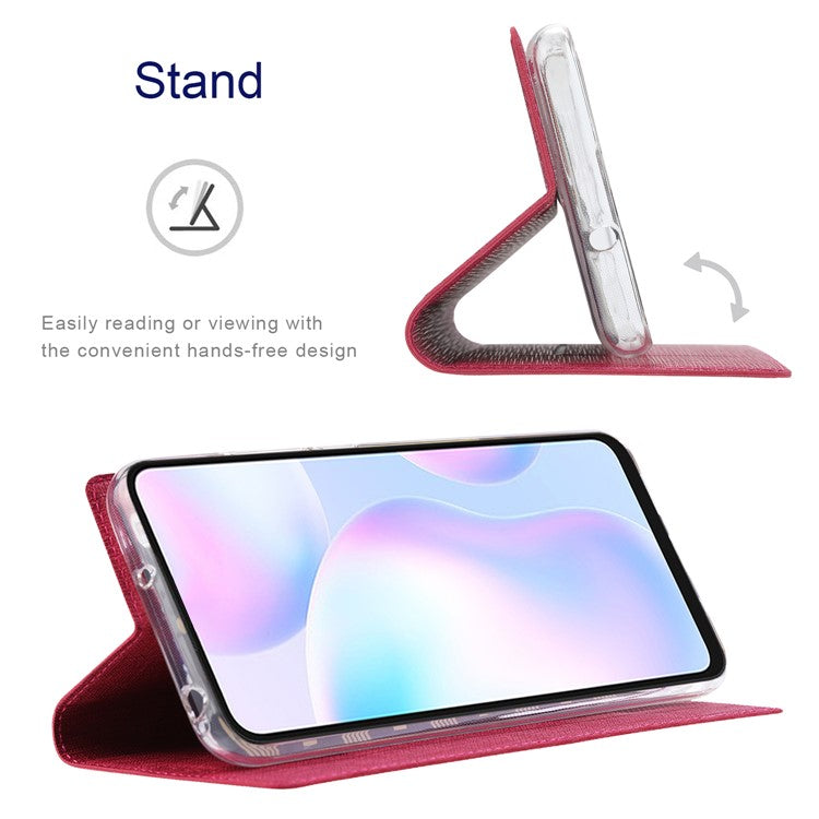 VILI DMX Series For Google Pixel 9 Pro XL Case Card Slot PU Leather Stand Phone Cover - Rose