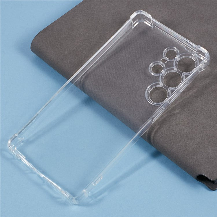 For Samsung Galaxy S25 Ultra Phone Case Reinforced Four Corner Anti-Drop Clear TPU Cover