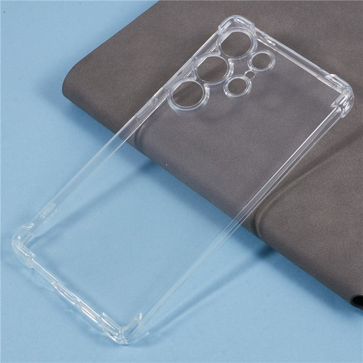 For Samsung Galaxy S25 Ultra Phone Case Reinforced Four Corner Anti-Drop Clear TPU Cover