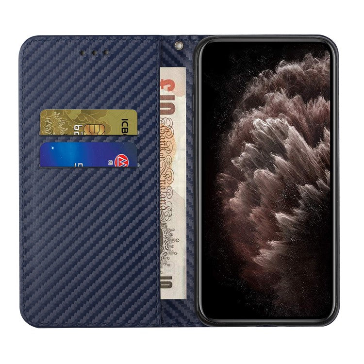 For Xiaomi Redmi Note 14 5G Case Leather Flip Phone Cover Stand Strong Magnetic Closure - Blue