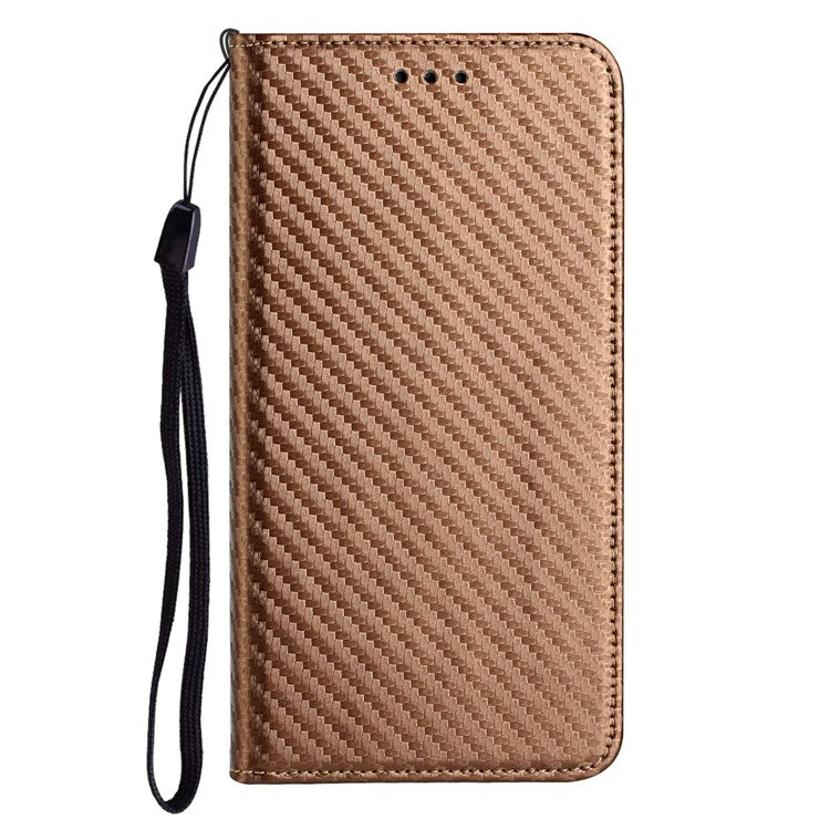 For Xiaomi Redmi Note 14 5G Case Leather Flip Phone Cover Stand Strong Magnetic Closure - Brown