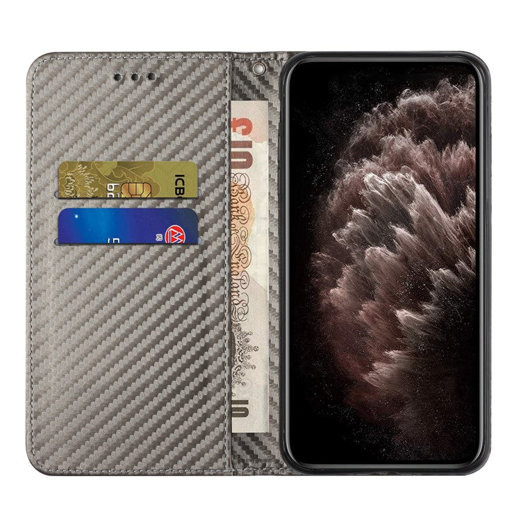 For Xiaomi Redmi Note 14 5G Case Leather Flip Phone Cover Stand Strong Magnetic Closure - Grey