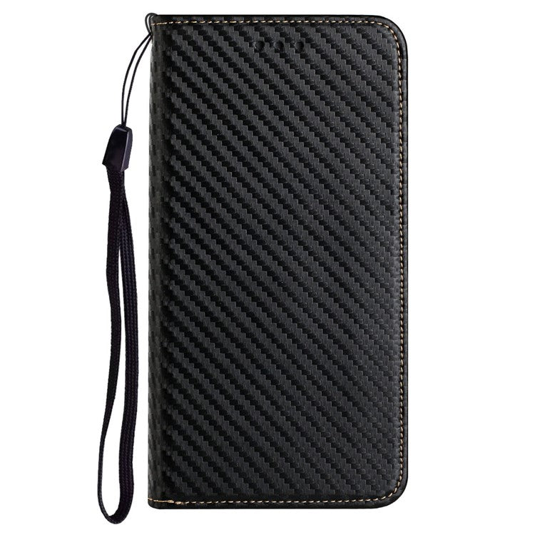 For Xiaomi Redmi Note 14 5G Case Leather Flip Phone Cover Stand Strong Magnetic Closure - Black