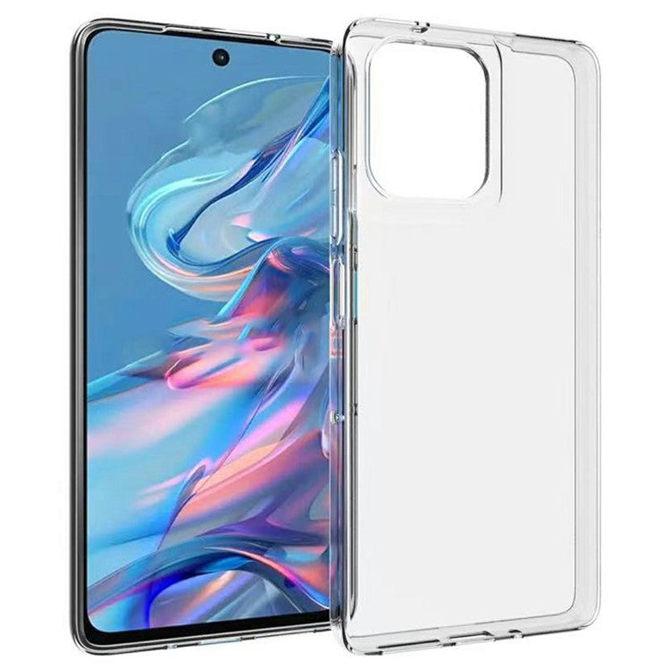 For Motorola Moto G75 5G Case Slim Fit Transparent Soft TPU Phone Cover