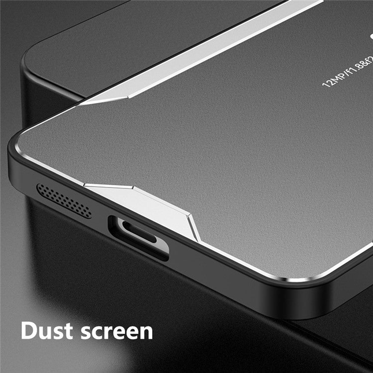 For vivo X200 5G Phone Case Aluminium Alloy TPU PC Back Cover - Gold