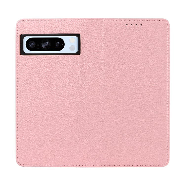 For Google Pixel 8 Pro Case RFID Blocking Strong Magnetic Leather Wallet Phone Cover - Pink