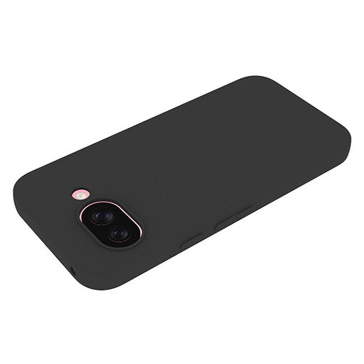 WANLONFENG MS Series for Google Pixel 9a TPU Case Matte Cover with Screen Film (Big Lens Hole)