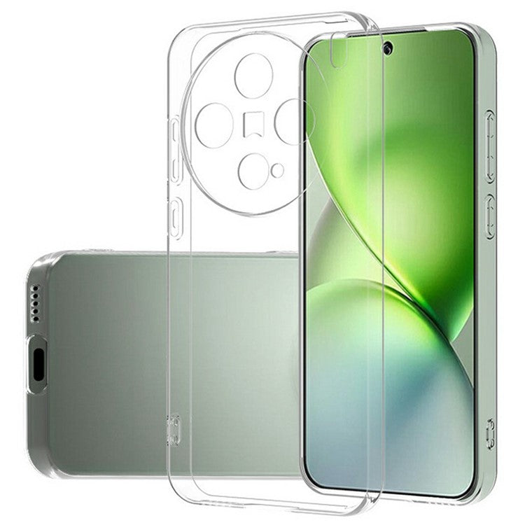 For vivo X200 Pro mini 5G Clear Phone Case Ultra-Thin Flexible TPU Back Cover