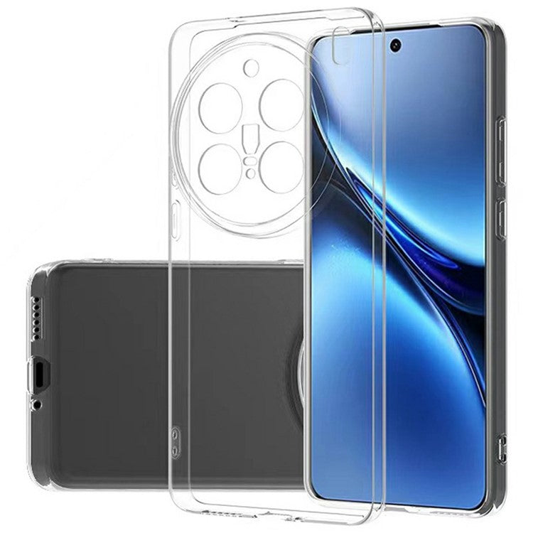 For vivo X200 Pro 5G Clear Phone Case Ultra-Thin Flexible TPU Back Cover