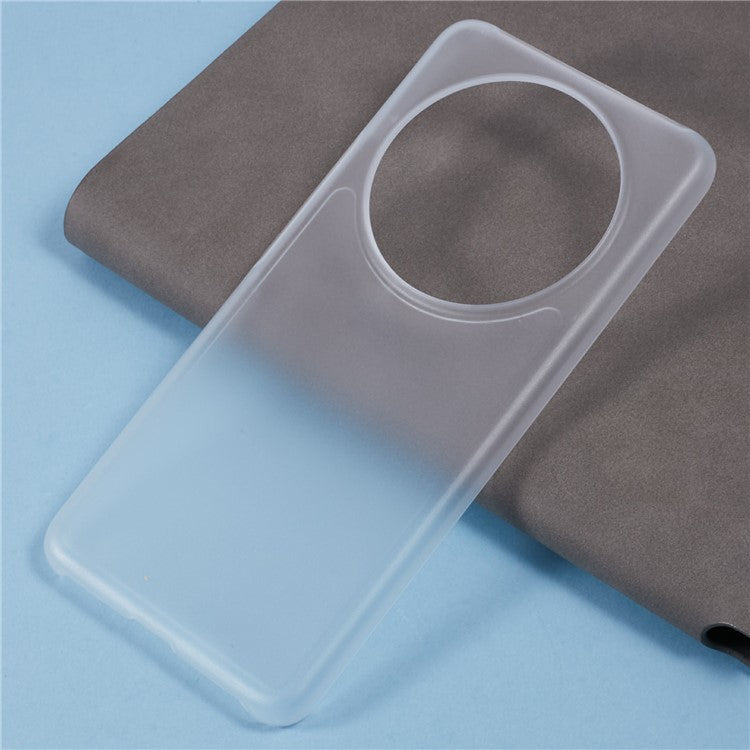 For vivo Y300 Pro 5G Case Hard PC Frosted Minimalist Phone Cover - Transparent