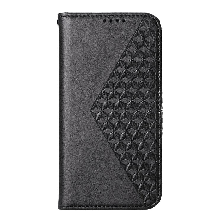 For Xiaomi Redmi Note 14 5G / 14 4G Case Calf Texture PU Leather Phone Cover with Wallet - Black