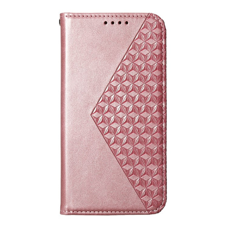 For Xiaomi Redmi Note 14 5G / 14 4G Case Calf Texture PU Leather Phone Cover with Wallet - Rose Gold