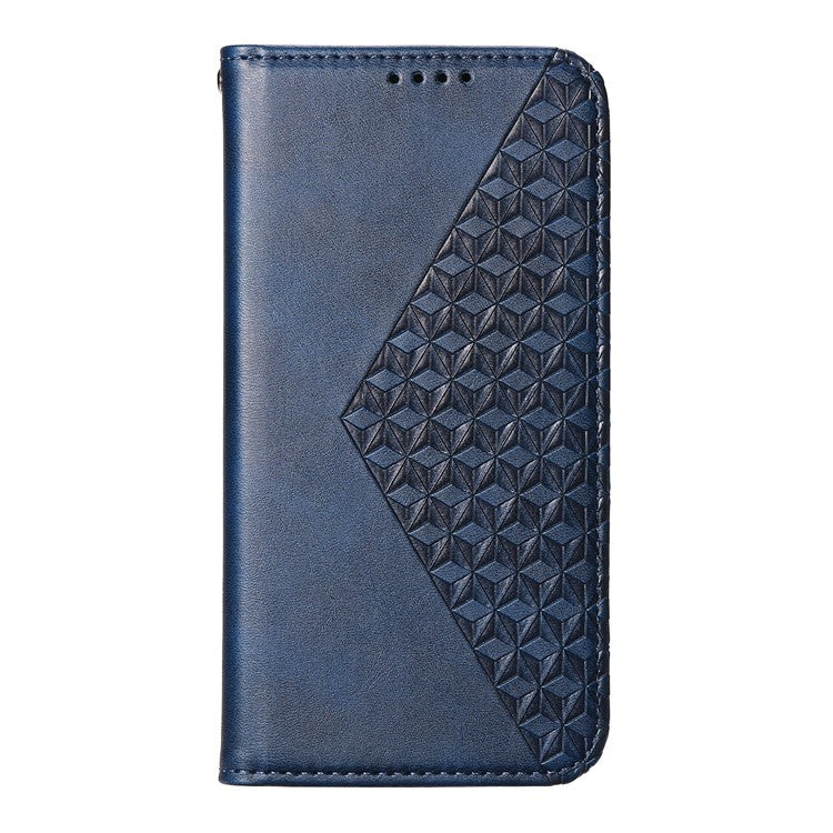 For Xiaomi Redmi Note 14 5G / 14 4G Case Calf Texture PU Leather Phone Cover with Wallet - Blue